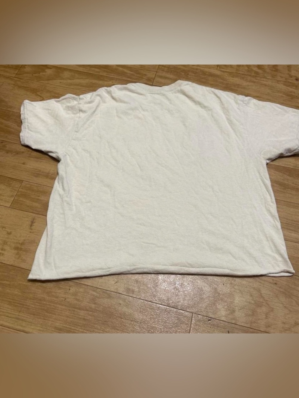 NIRVANA White Tee with Black and Yellow Smiley Graphic - Picture 2 of 5